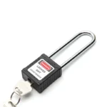 Kłódka nylonowa LOTO 76mm z szeklą stalową Ø6mm  BD-G2- - obrazek 3
