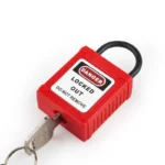 Kłódka nylonowa LOTO 20mm z szeklą Ø4mm z tworzywa BD-G73- - obrazek 3