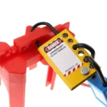 Stalowa oznaczona blokada klamrowa LOTO z pałąkiem Ø5 - BD-K51 - obrazek 3