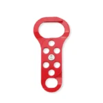 Stalowy zaczep blokujący LOTO z podwójnymi szczękami - 6 kłódek - BD-K65