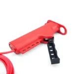 Blokada kablowa nylonowa/ linka stalowa w oplocie PVC LOTO - BD-L12 na 4 kłódki - obrazek 4