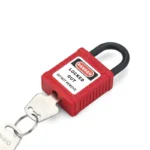 Kłódka nylonowa LOTO 25mm z szeklą Ø6mm z tworzywa BD-G5-N - obrazek 3