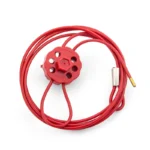 Blokada kablowa skręcana PRO- LOCK LOTO linka stalowa izolowana - BD-L31A  8 otworów - obrazek 2