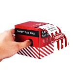 Zawieszki bezpieczeństwa LOTO na rolce – 200 szt. - STR001 - obrazek 2