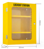 Szafka Lockout/Tagout – stacja LOTO 355 x 450mm