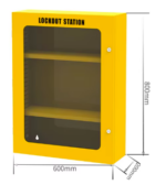 Szafka Lockout/Tagout – stacja LOTO 600 x 800mm